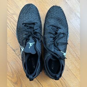 Men’s Jordan Athletic Shoes Black with White